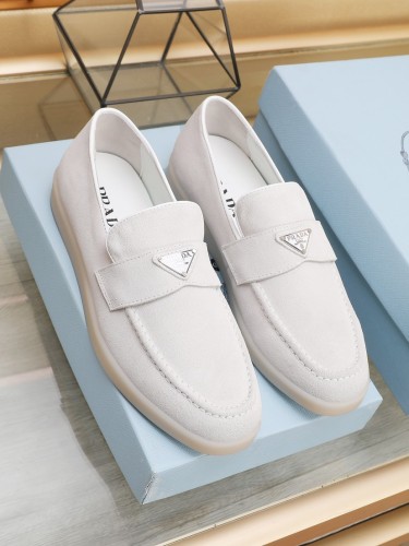 Prada Mens Shoes Casual Loafers for Men Luxury Brand Prada Shoes with Original Box Whatsapp 