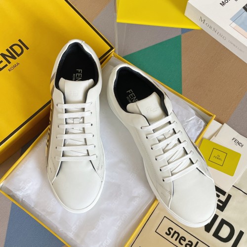 Fendi Mens Shoes Fashion Sneakers Luxury Brand Casual Shoes for Men with Original Box Whatsapp 