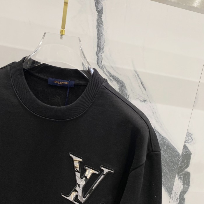 Louis Vuitton Womens Mens Long Sleeve Sweatshirt Luxury Brand Mens Sweatshirt   