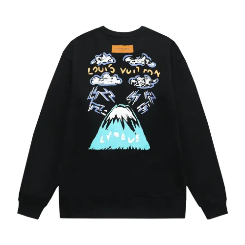 Louis Vuitton Womens Mens Long Sleeve Sweatshirt Luxury Brand Mens Sweatshirts   