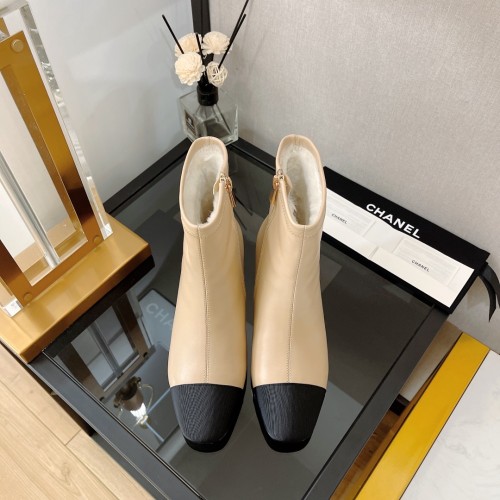 Chanel Womens Shoes Boots Luxury Brand Design with Original Box Women Fashion Ankle Boots 5cm Heel