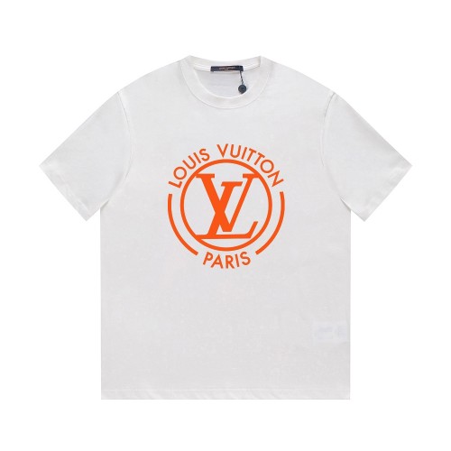 Louis Vuitton Luxury Brand Men Womens Short Sleeve T-Shirt   