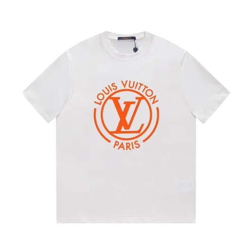 Louis Vuitton Luxury Brand Men Womens Short Sleeve T-Shirt   