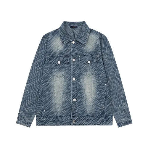 Louis Vuitton Men Womens Jackets Denim Coat Luxury Brand Mens Jackets Top Quality   