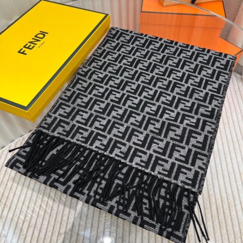 Fendi Scarves Men Womens Fashion Scarf069
