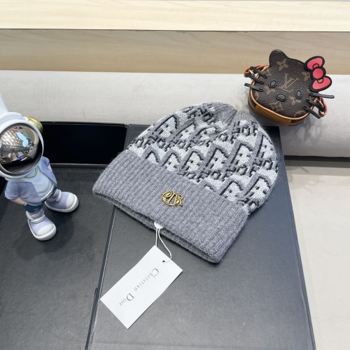 Dior Men Womens Knit Hat Luxury Brand Design Dior Cap with Original Box  