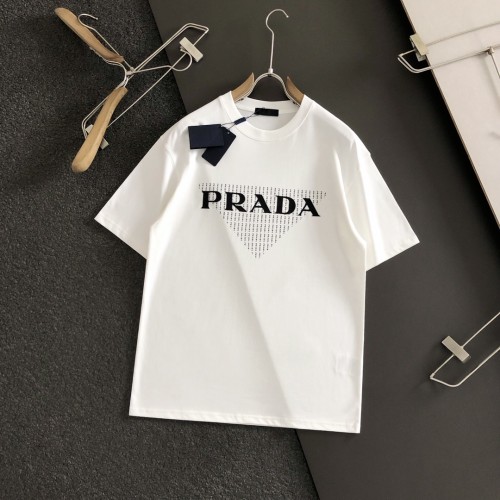 Prada Luxury Brand Men Womens Short Sleeve T-Shirt   
