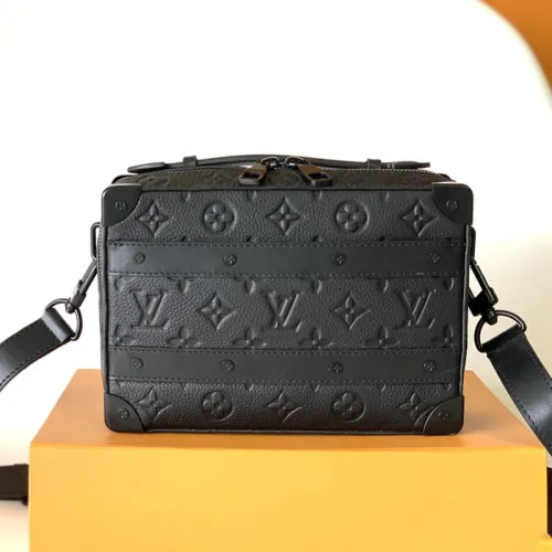 Louis Vuitton Womens Mens Bag Luxury Brand Fashion Type Handle Soft Trunk with Original Box M59163  