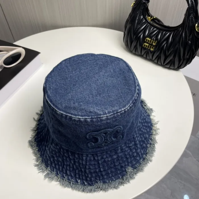 Celine Womens Hats Luxury Brand Design Celine Bucket Hat with Original Box  