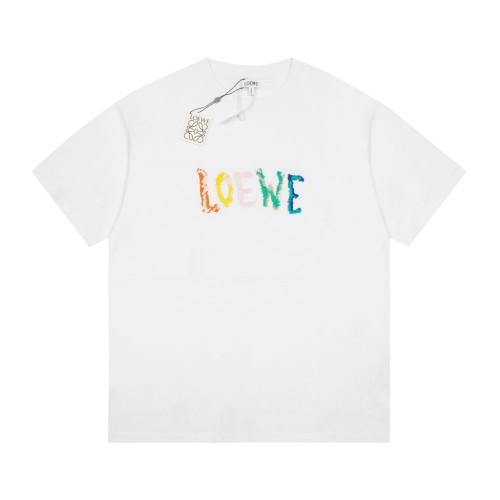 Loewe Luxury Brand Men Womens Short Sleeve T-Shirt   