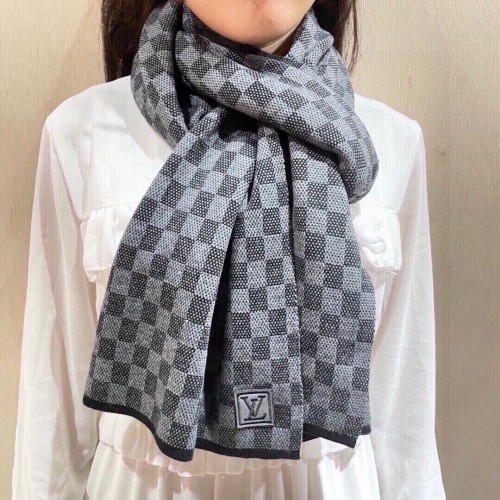 Louis Vuitton Scarves Men Womens Fashion Scarf with Original Box   