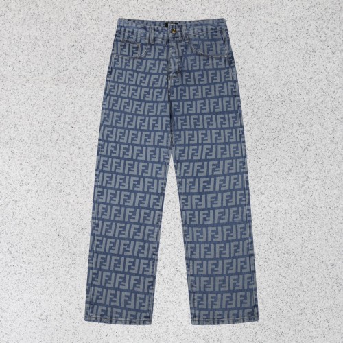 Fendi Luxury Brand Women Mens Pant Jeans   
