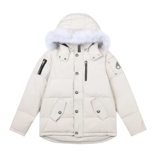 Moose Knuckles Design Mens Womens Winter Windprood Down Jackets Keep Warm 90% White Duck Down Thick