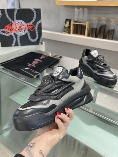 Versace Men Shoes Fashion Sneakers Luxury Brand Top Quality Breathable Versace Odissea Sneaker with Original Box whatsapp  