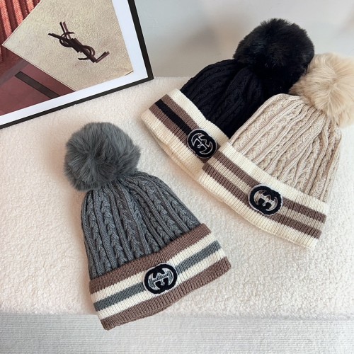 Gucci Womens Cap Knit Hat Luxury Brand with Original Box  