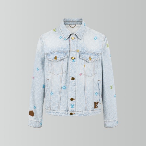 Louis Vuitton Lv x Tyler Men Womens Jackets Denim Luxury Brand Mens Jackets Top Quality   