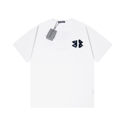 Balenciaga Luxury Brand Women Mens Short Sleeve T-Shirt   