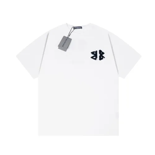 Balenciaga Luxury Brand Women Mens Short Sleeve T-Shirt   