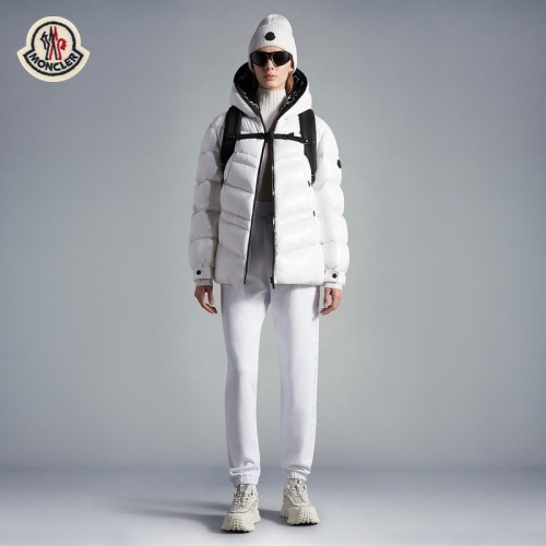 Moncler Design Womens Winter Windprood Down Jackets Keep Warm 90% White Duck Down