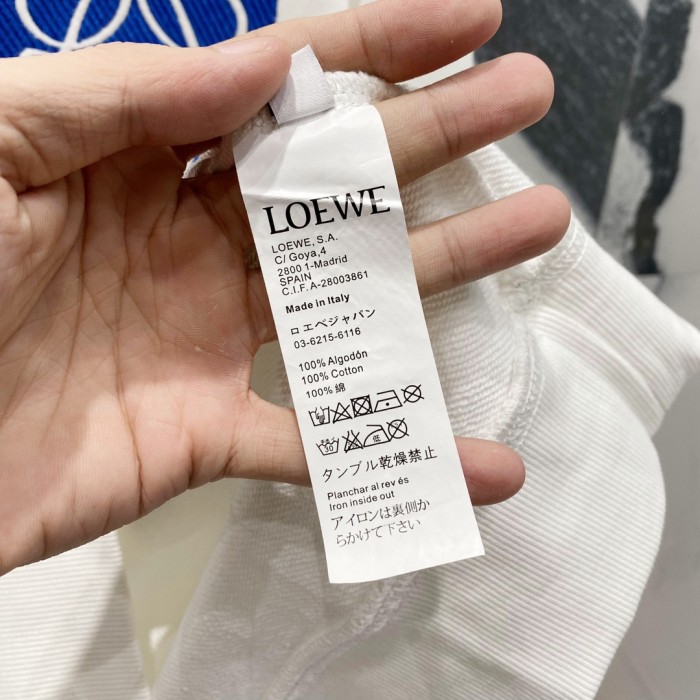 Loewe Womens Mens Sweatshirt Luxury Brand Mens Sweatshirts   
