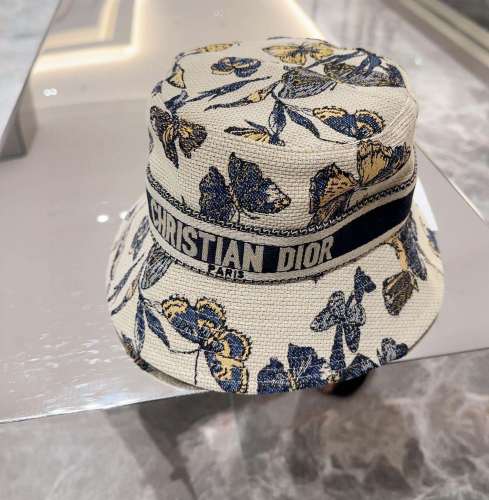Dior Men Womens Bucket Hat Luxury Brand Design Dior Cap with Original Box  