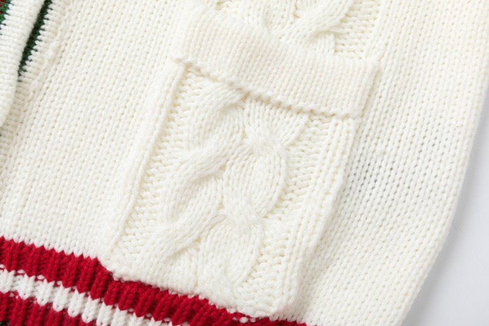 Gucci Cardigan Men Womens Knit Cardigan Luxury Brand Womens Knitwear Top Quality   