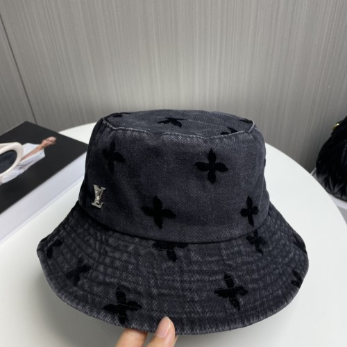 Louis Vuitton Womens Mens Cap Bucket Hat Luxury Brand with Original Box  