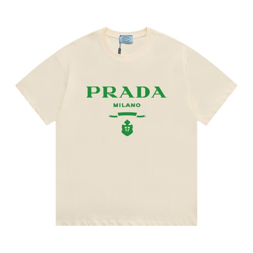 Prada Luxury Brand Men Womens Short Sleeve T-Shirt   