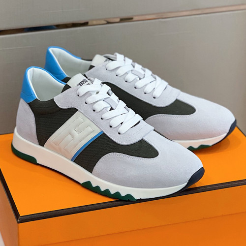 Hermes Mens Casual Shoes Fashion Sneakers Luxury Brand with Original Box