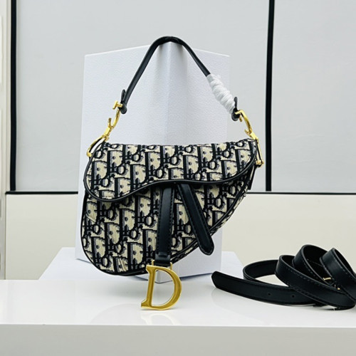 Dior Womens Mens Bag Saddle Bag Luxury Brand Design Fashion Type Mini Saddle Bag with Strap with Original Box M0456CTZQ_M928