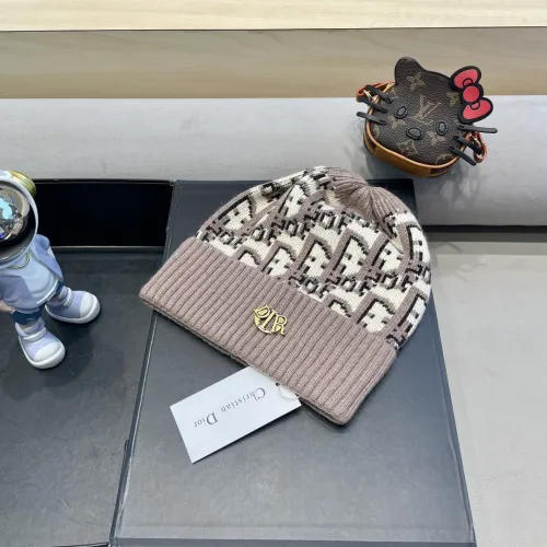 Dior Men Womens Knit Hat Luxury Brand Design Dior Cap with Original Box  