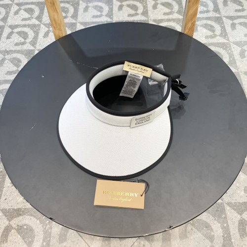 Burberry Womens Cap Visor Hat Luxury Brand with Original Box  