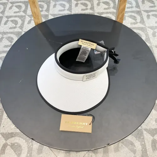 Burberry Womens Cap Visor Hat Luxury Brand with Original Box  