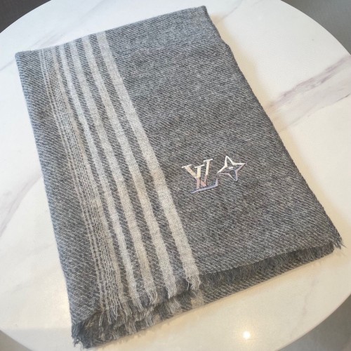 Louis Vuitton Scarves Men Womens Fashion Scarf with Original Box   