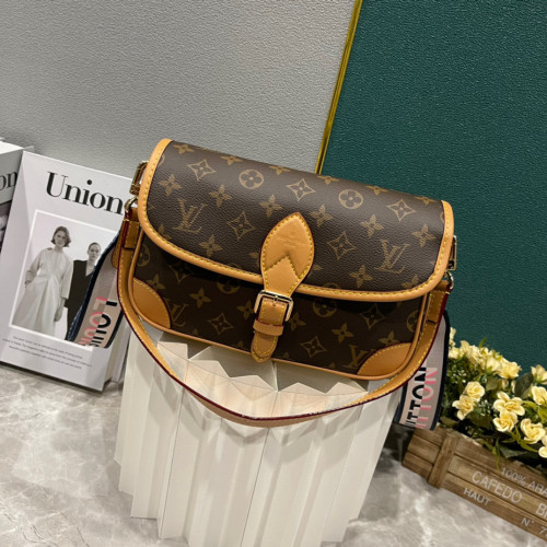 Louis Vuitton Womens Bags Shoulder Bag Luxury Brand Fashion Monogram Empreinte Leather M46584 with Original Box  