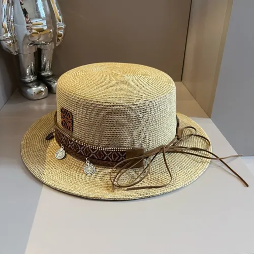 Loewe Womens Straw Hat Luxury Brand Design Loewe Hats with Original Box  