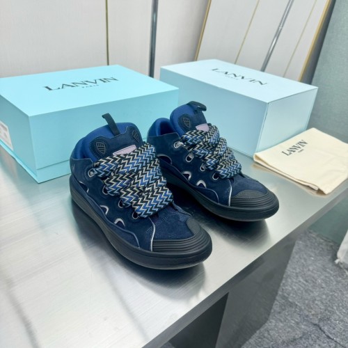 Lanvin Womens Shoes Sneakers Fashion Type Luxury Brand CURB SNEAKER with Original Box