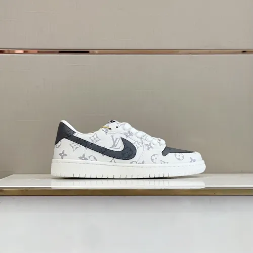 Louis Vuitton NIKE Men Shoes Fashion Sneakers Design Luxury Brand LVXNIKE Air Jordan Sneakers with Original Box