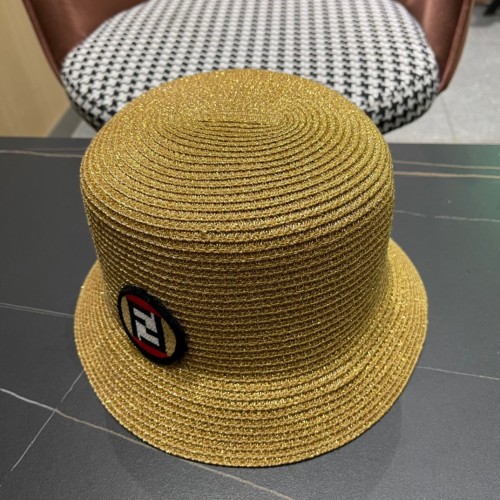 Fendi Womens Bucket Hat Luxury Brand Design Fendi Cap with Original Box  
