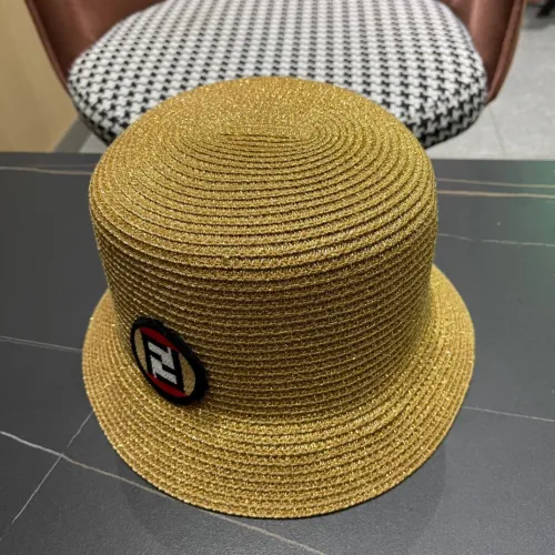 Fendi Womens Bucket Hat Luxury Brand Design Fendi Cap with Original Box  