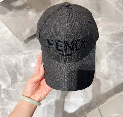 Fendi Men Womens Baseball Hat Luxury Brand Design Fendi Cap with Original Box  