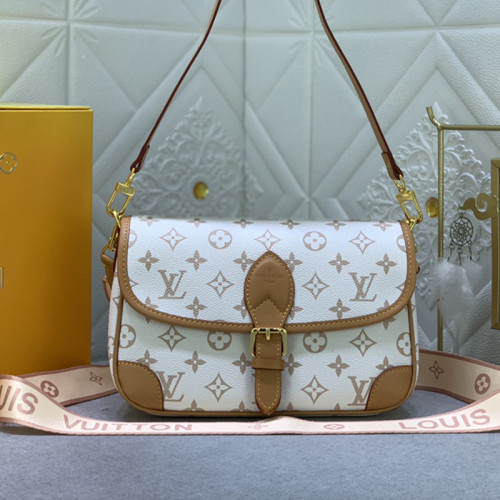 Louis Vuitton Womens Bags Shoulder Bag Luxury Brand Fashion Monogram Empreinte Leather M46584 with Original Box  