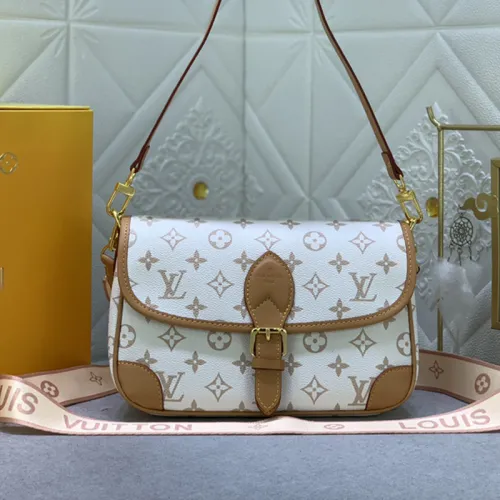 Louis Vuitton Womens Bags Shoulder Bag Luxury Brand Fashion Monogram Empreinte Leather M46584 with Original Box  