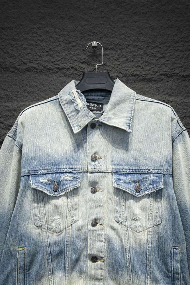 Balenciaga Men Womens Jacket Denim Coat Luxury Brand Mens Jackets Top Quality   