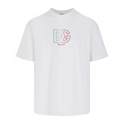 Dolce&Gabbana Luxury Brand Women Mens Short Sleeve T-Shirt   