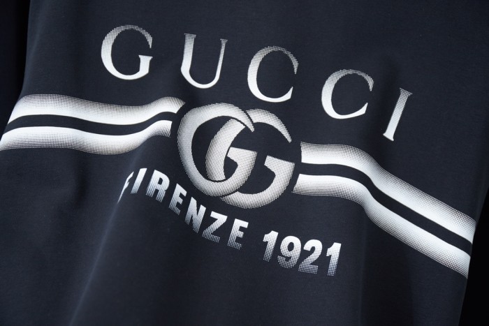 Gucci Womens Mens Sweatshirt Luxury Brand Mens Sweatshirts Winter Fashion COTTON JERSEY SWEATSHIRT   