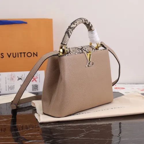 Louis Vuitton Womens Bags Handbags Luxury Brand CAPUCINES BB Leather Messenger Shoulder Bags M52689