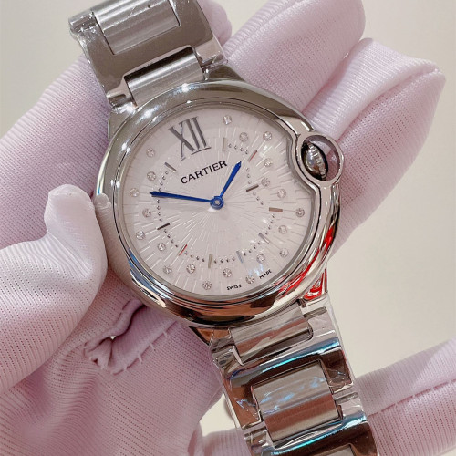 Cartier Womens Watch Luxury Brand Design Fashion Type with Original Box