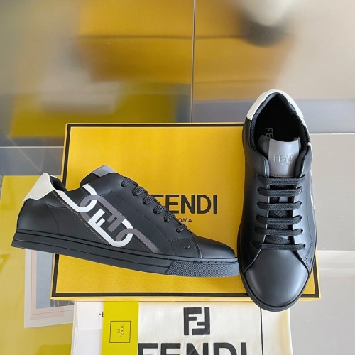 Fendi Mens Shoes Fashion Sneakers Luxury Brand Casual Shoes for Men with Original Box Whatsapp 
