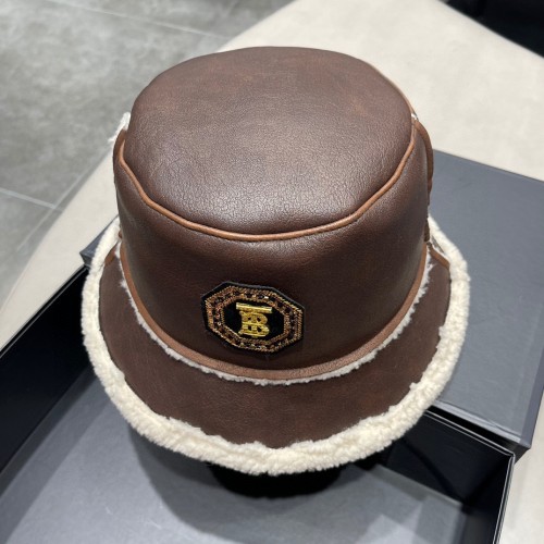 Burberry Men Womens Cap Bucket Hat Luxury Brand with Original Box  